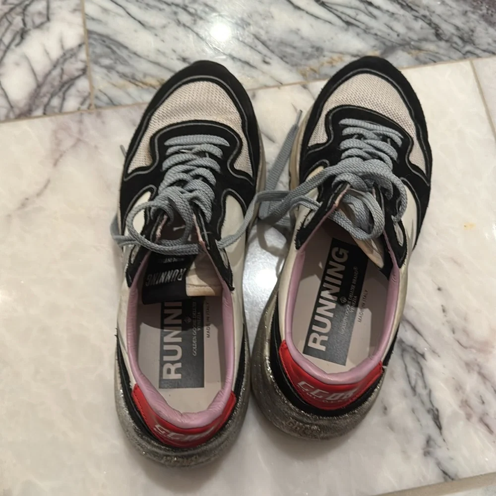 Golden Goose Running Sole Sneakers Size 37 - Picture 11 of 14